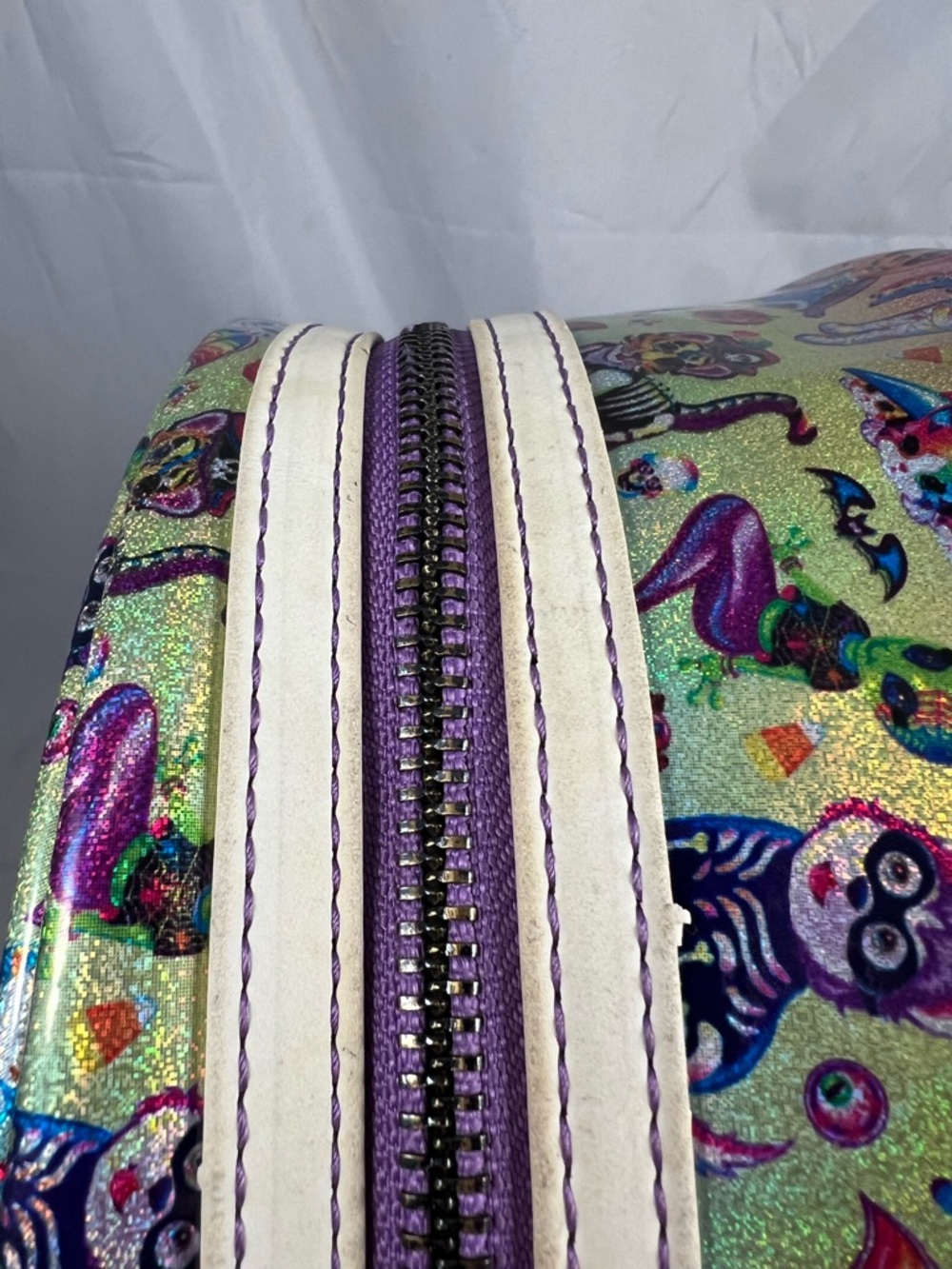 Loungefly Lisa Frank Halloween Print Mini Backpack Limited Glow In The Dark Rare - Picture 7 of 16